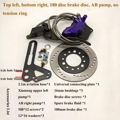 Hydraulic Disc Brake Assembly For Electric Scooters